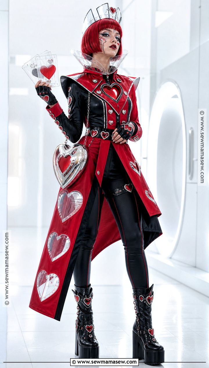 Cyberpunk Queen Of Hearts Cosplay - 35 Queen Of Hearts Cosplay Ideas