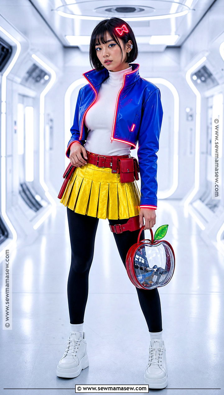 Cyberpunk Snow White Cosplay - 35 snow white cosplay ideas