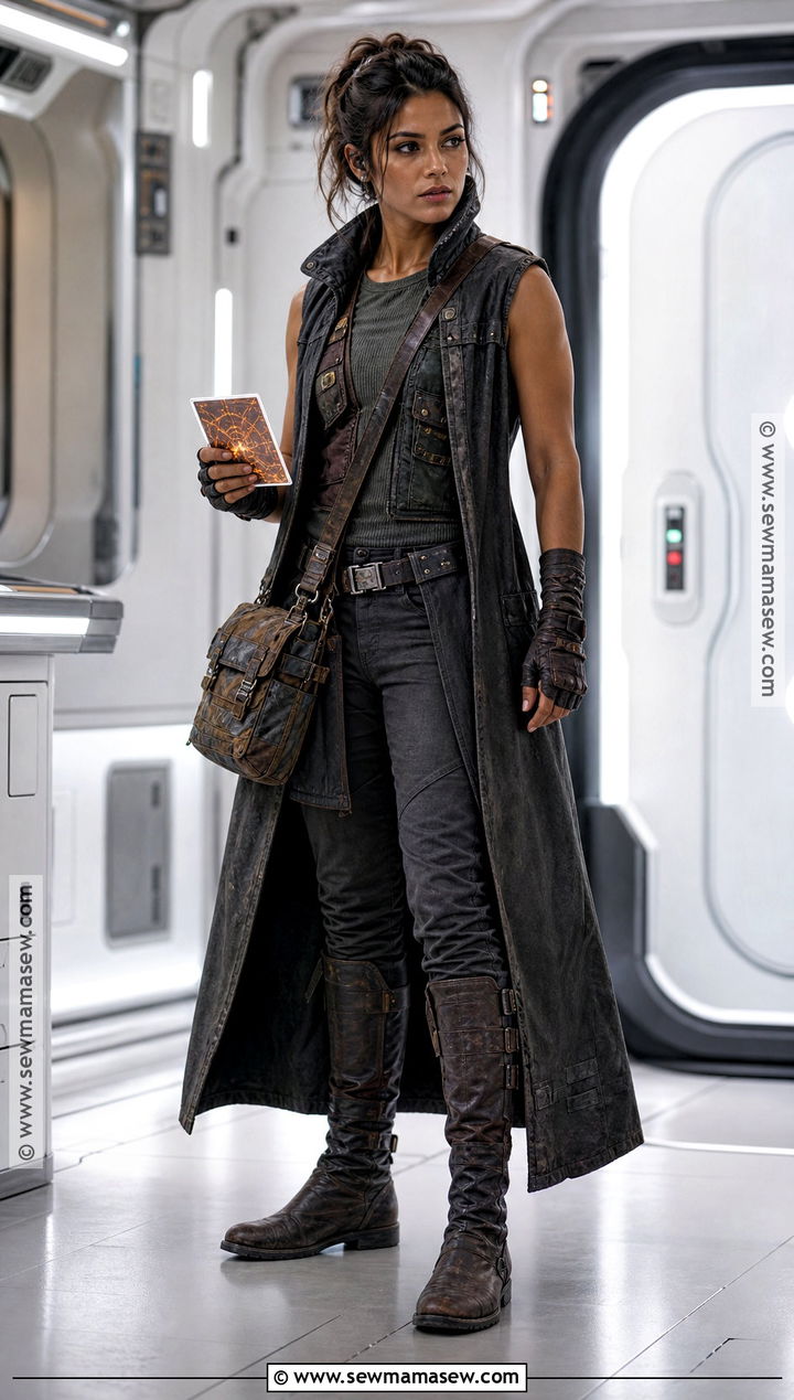 Cyberpunk Space Smuggler Costume - 30 cyberpunk costume ideas