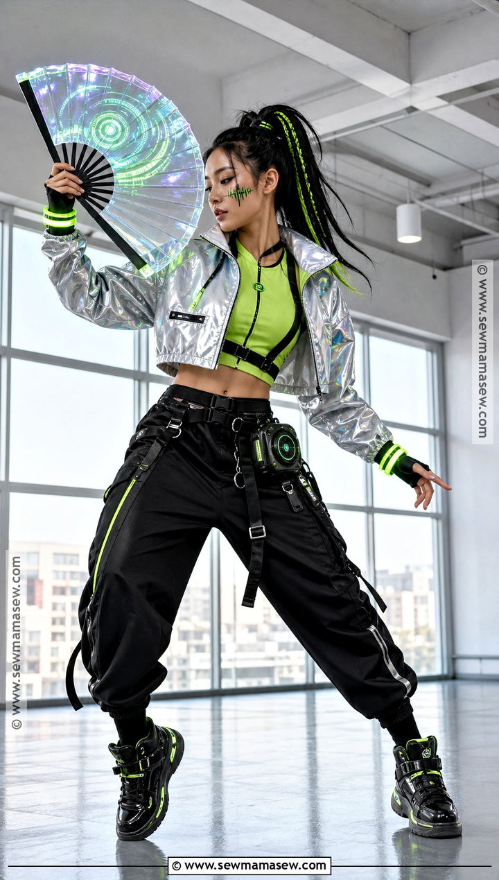 Cyberpunk Street Dancer Cosplay - 35 cyberpunk cosplay ideas
