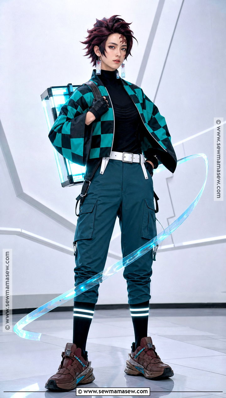 Cyberpunk Tanjiro Cosplay - 40 tanjiro cosplay ideas