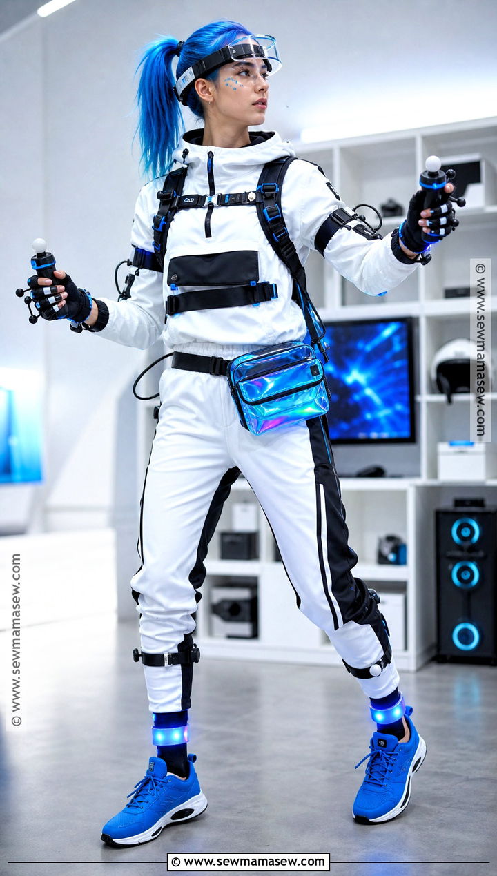 Cyberpunk Virtual Reality Gamer Cosplay - 35 cyberpunk cosplay ideas