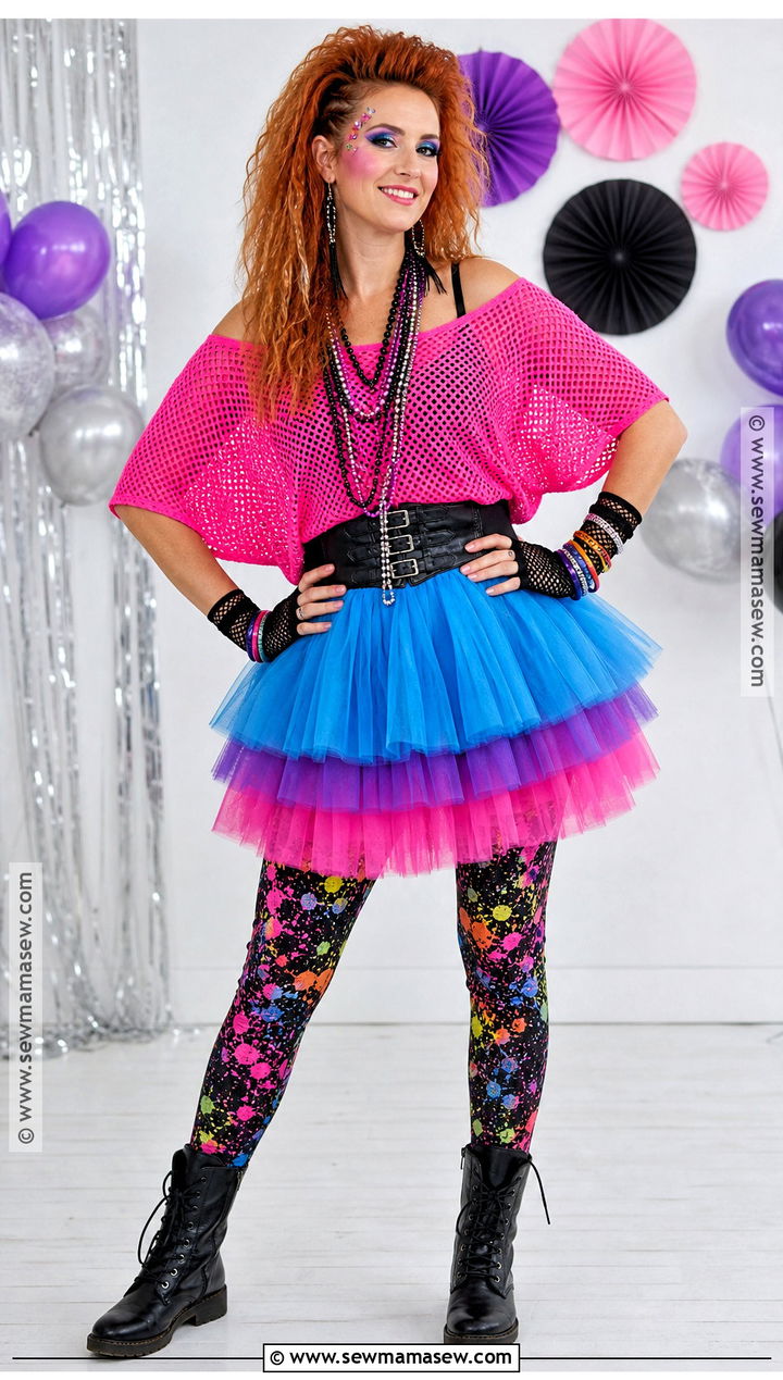 Cyndi Lauper 1980s Costume - 30 celeb halloween costumes