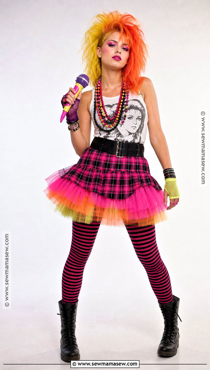 Cyndi Lauper Inspired 80s Costume - 35 80S Costume Ideas for Women