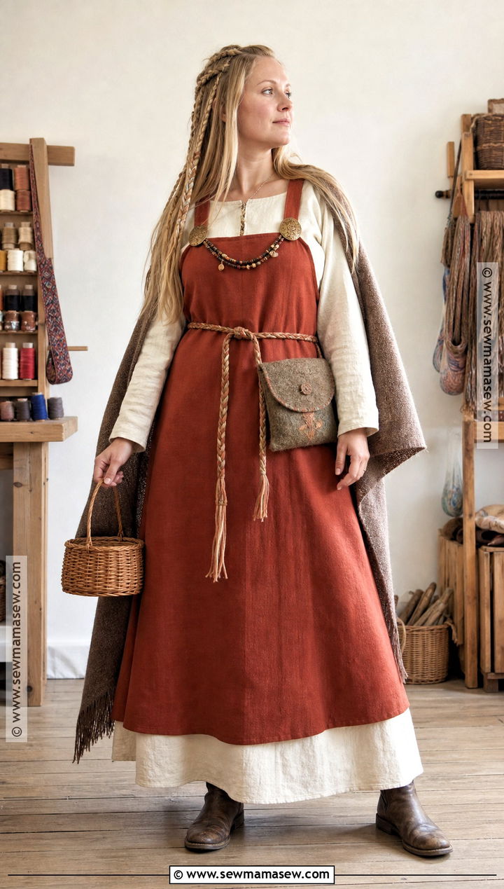 DIY Apron Viking Costume - 35 viking costume ideas for females