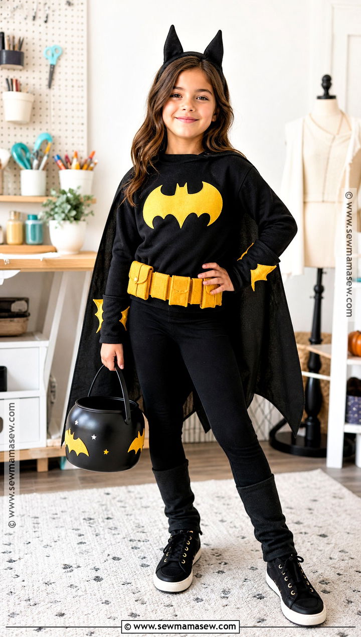 DIY Batgirl Costume - 35 batman costume ideas for girls