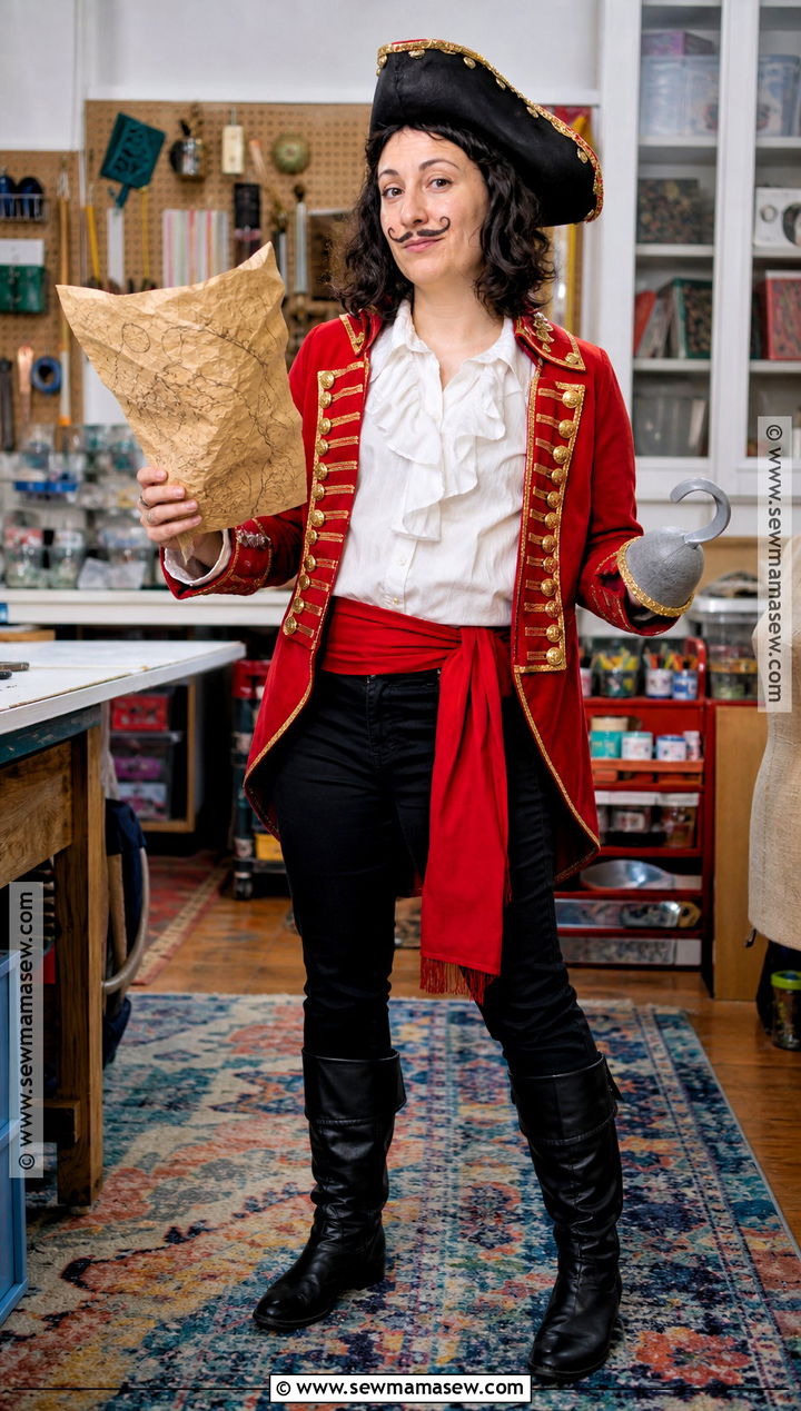 DIY Captain Hook Costume - 40 peter pan costume ideas