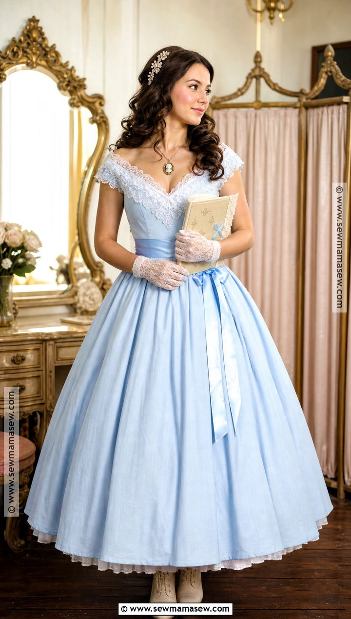 DIY Christine Daae Costume - 40 phantom of the opera costumes