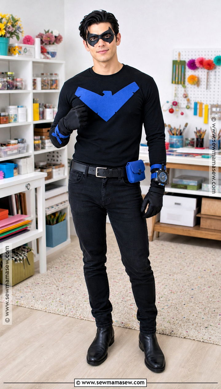 DIY Closet Nightwing Costume - 35 nightwing costumes