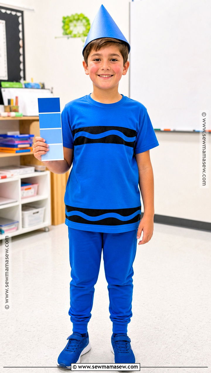DIY Crayon Costume - 30 Easy Halloween Costumes For School