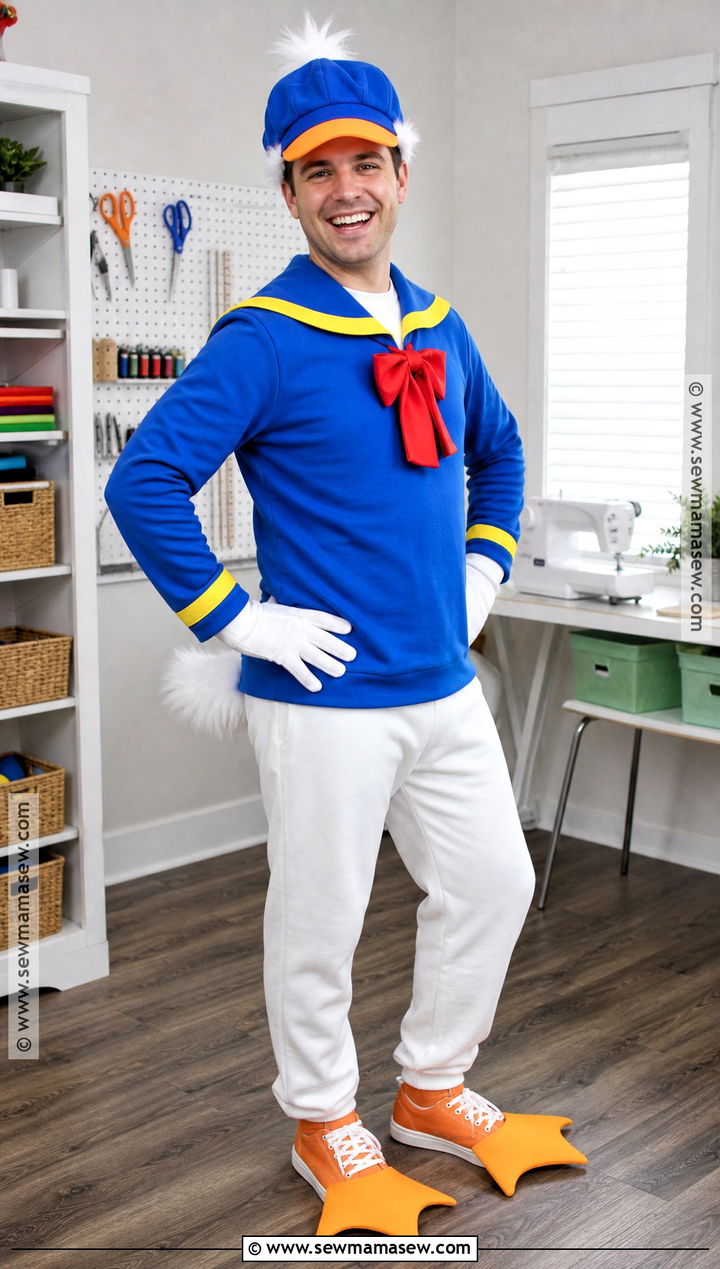 DIY Donald Duck Costume - 30 Donald Duck Costume Ideas