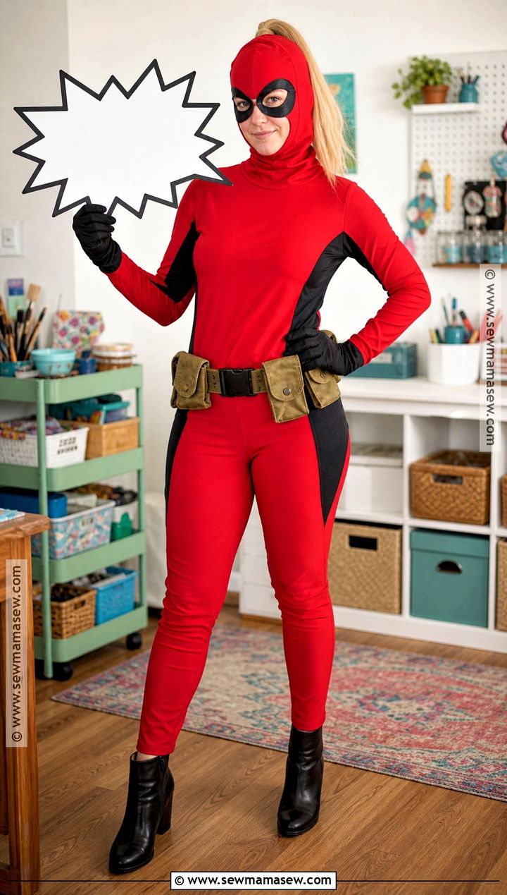 DIY Female Deadpool Costume - 30 female deadpool costume ideas