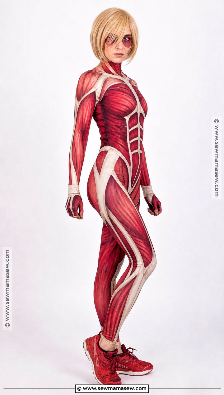 DIY Female Titan Costume With Leggings - 30 female titan costume ideas