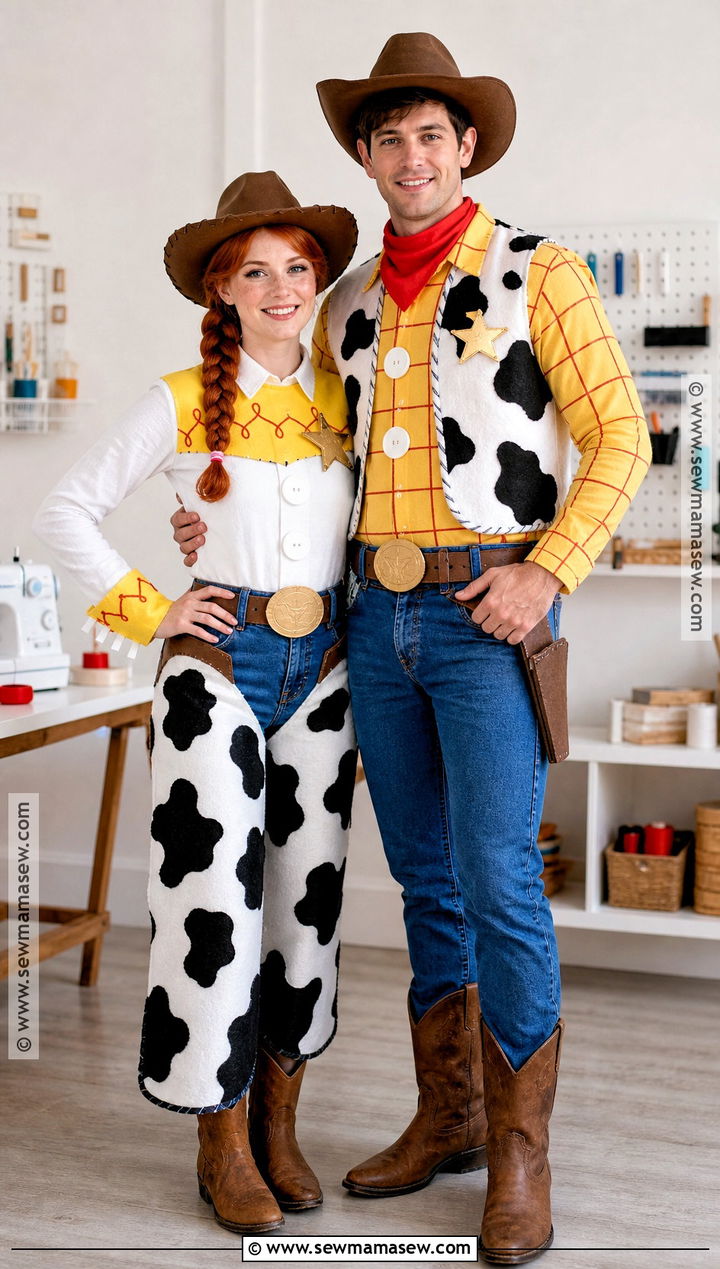 DIY Jessie And Woody Costume - 30 Jessie And Woody Costumes for Couples