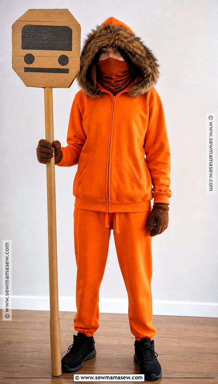 DIY Kenny Cosplay With Orange Hoodie - 30 Kenny Cosplay Ideas