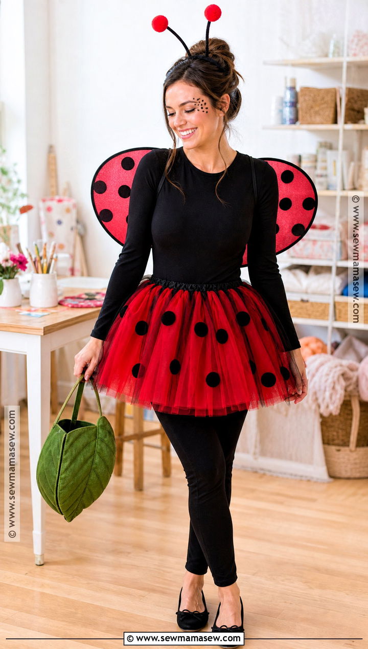 DIY Ladybird Tutu Costume - 30 ladybird costume ideas