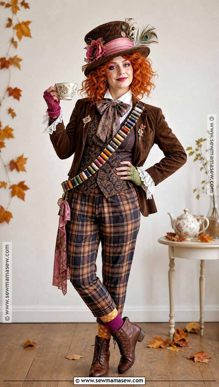 DIY Mad Hatter Costume From Thrift Store Clothes - 50 mad hatter costume ideas