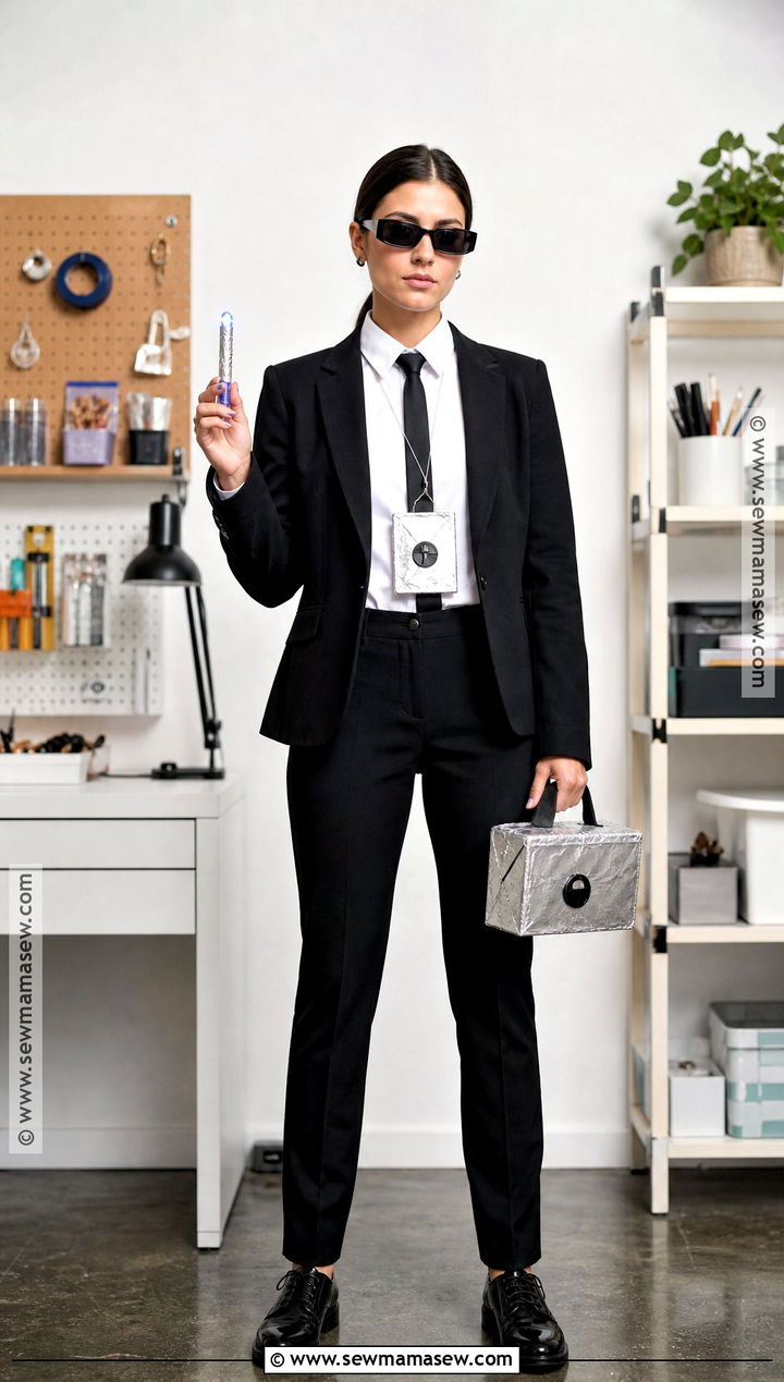 DIY Men In Black Costume - 50 men in black costume ideas