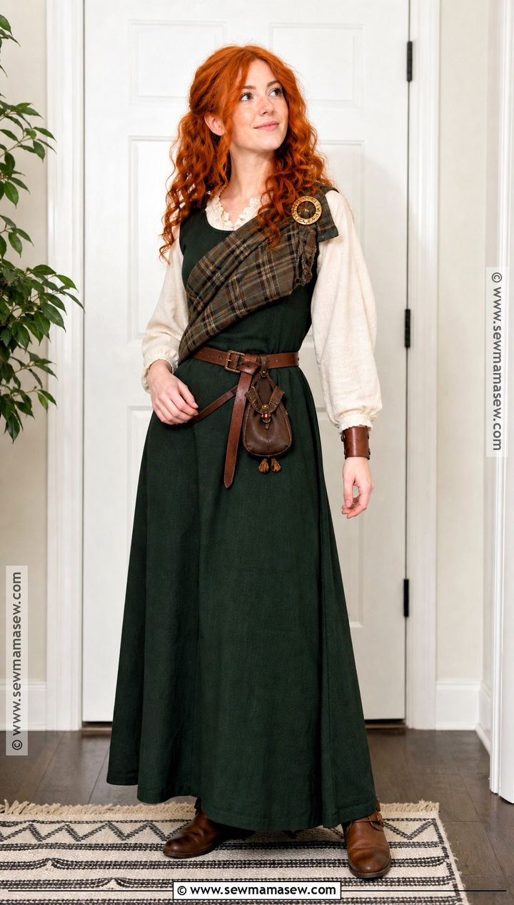 DIY Merida Costume From Closet Basics - 30 Merida Halloween Costume Ideas