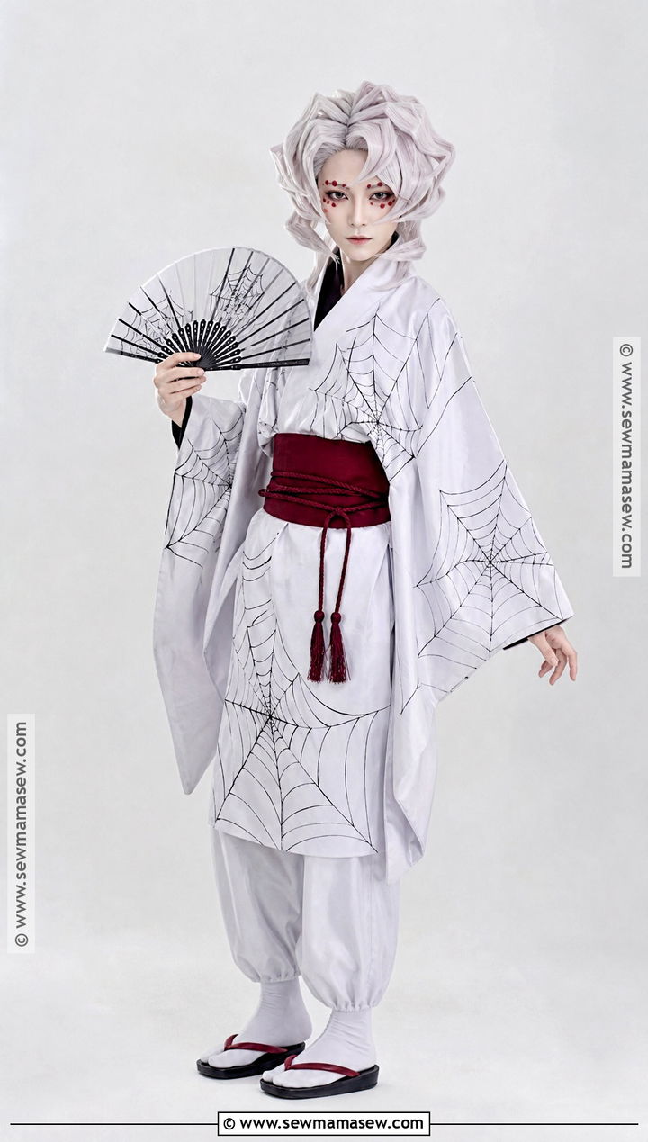 DIY Rui Cosplay With Painted Web Details - 30 rui cosplay ideas