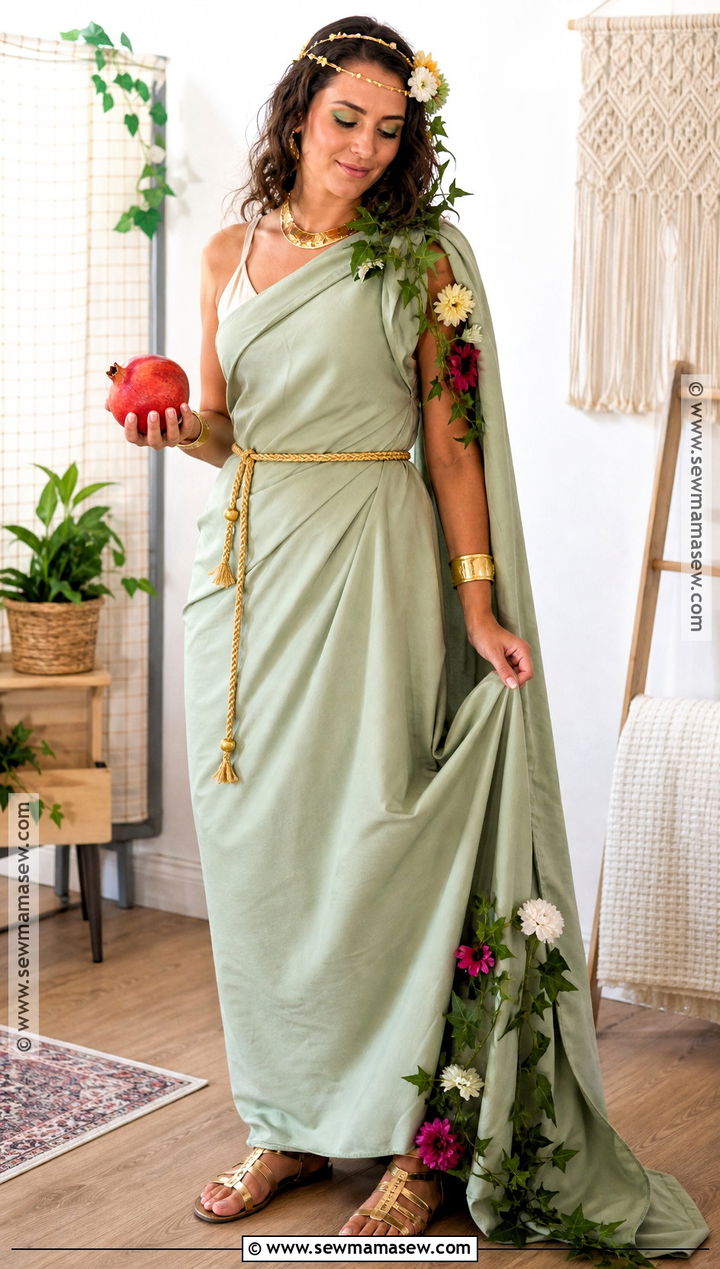 DIY Sheet Persephone Costume - 40 Persephone Costume Ideas