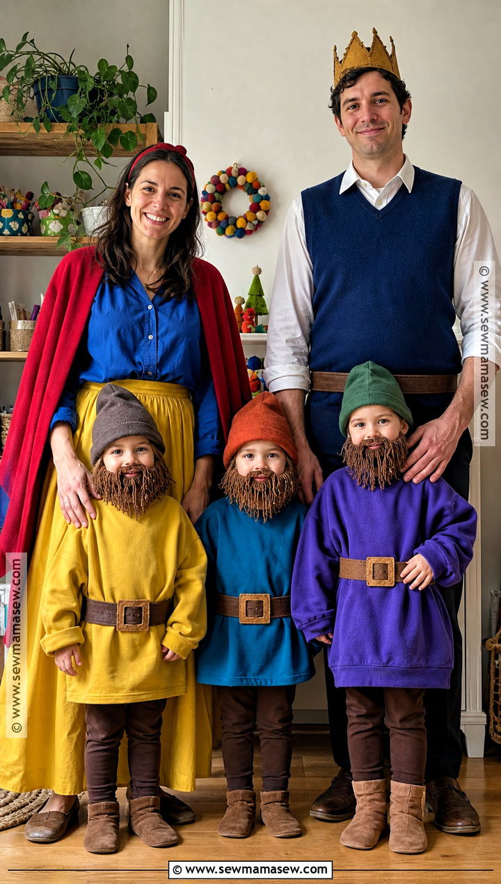 DIY Snow White Family Costume - 30 snow white family costume ideas