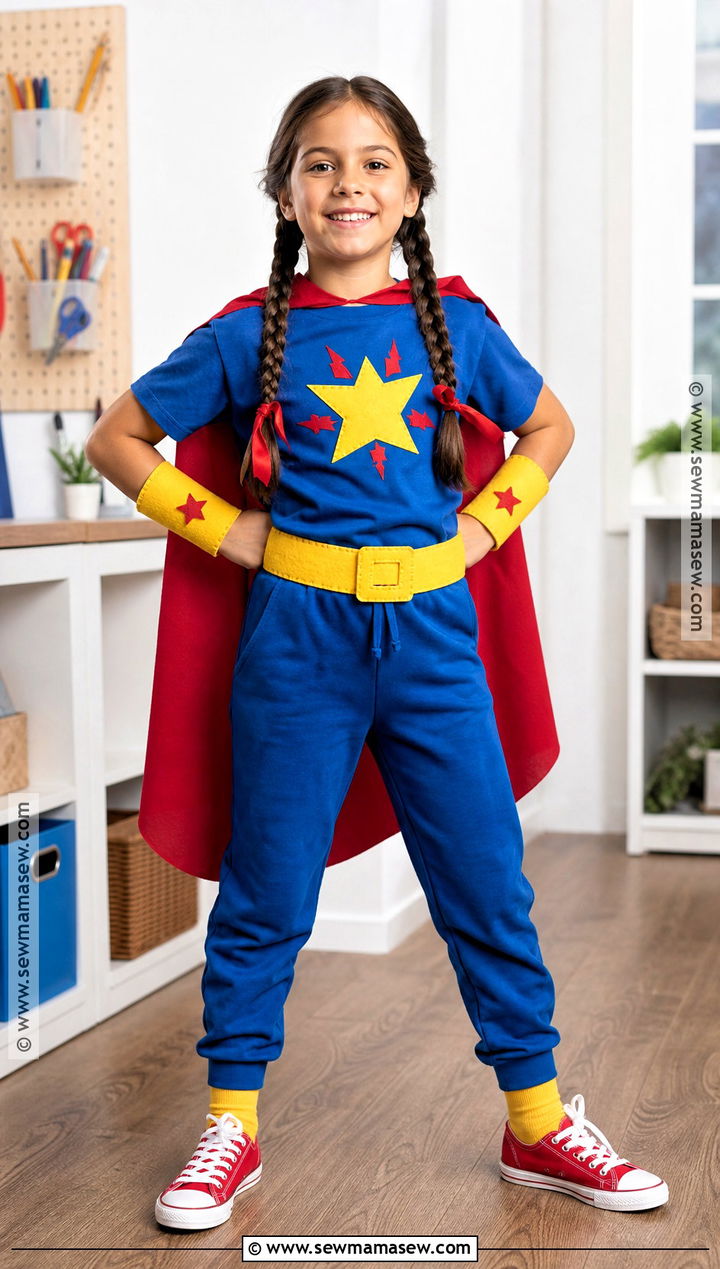 DIY Superman T Shirt Costume - 30 Superman Costume Ideas for Girls