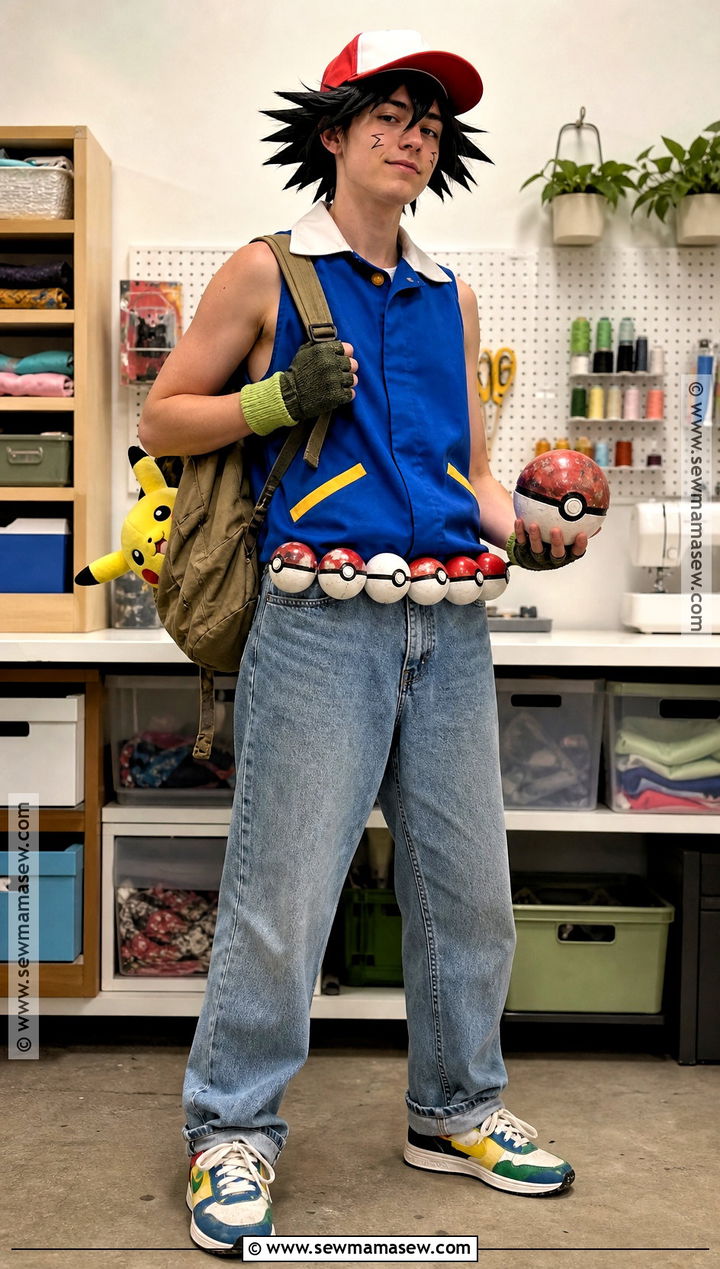DIY Thrift Store Ash Costume - 30 ash costume ideas
