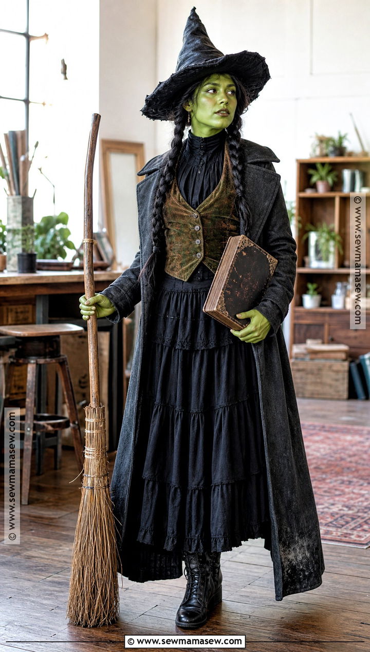 DIY Thrifted Elphaba Cosplay - 30 Elphaba Cosplay Ideas