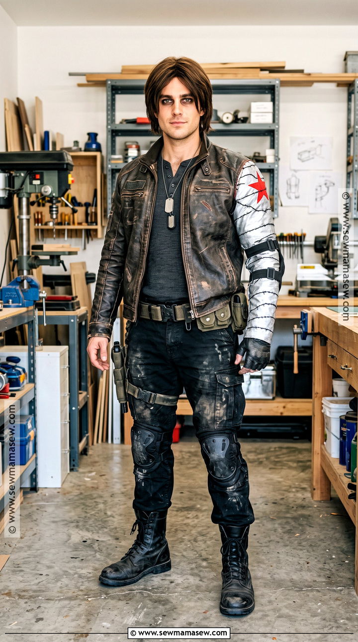 DIY Winter Soldier Costume From Thrift Store Clothes - 30 winter soldier costume ideas