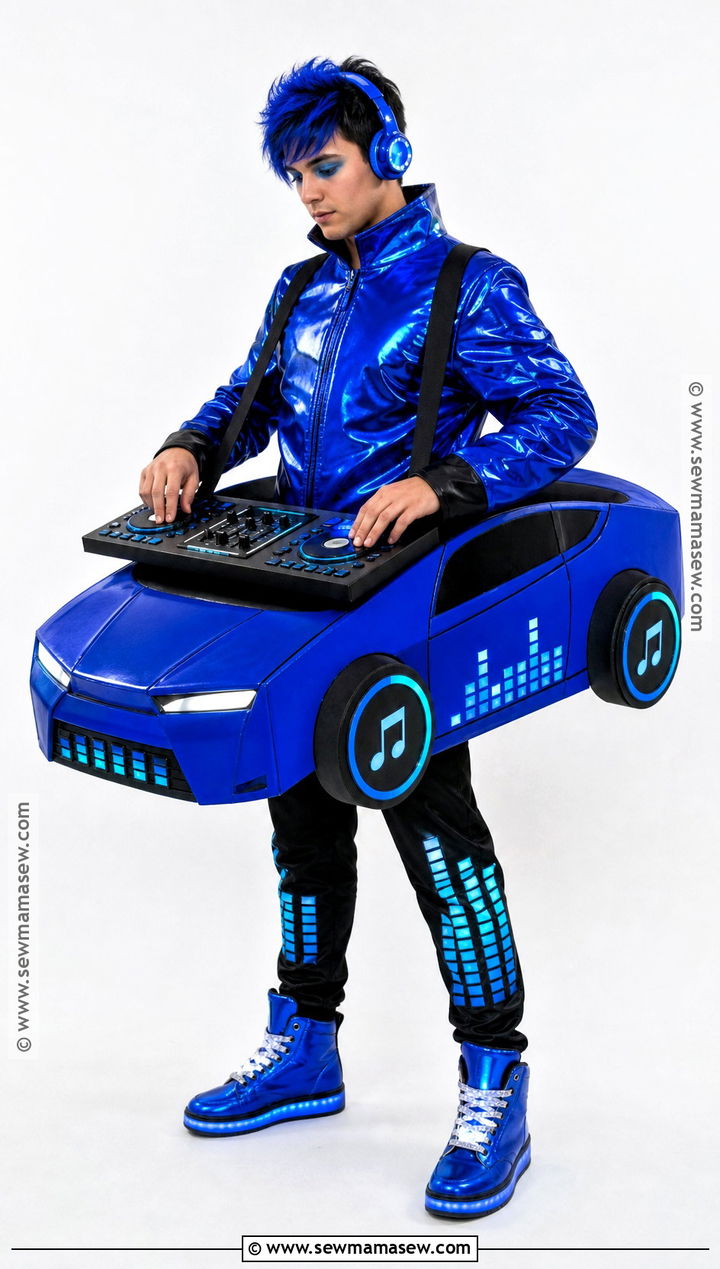DJ Cars Costume - 35 cars halloween costume ideas