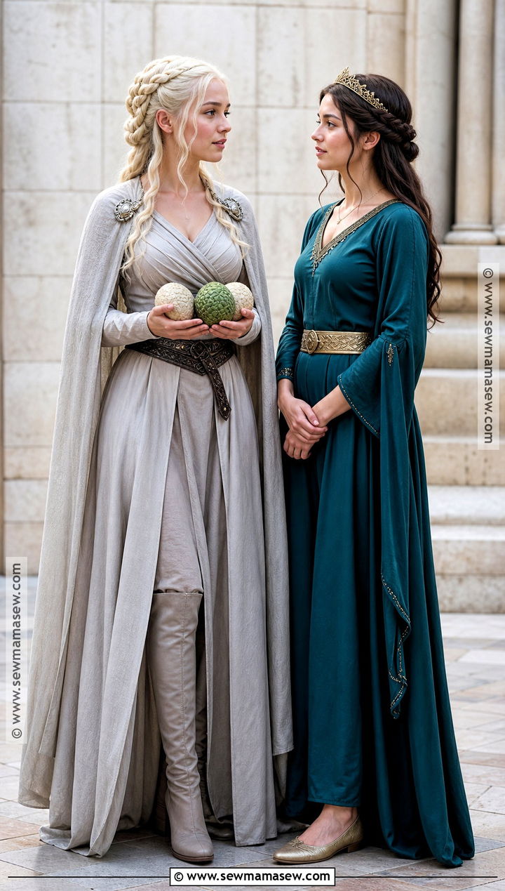 Daenerys And Margaery Costume - 30 brunette and blonde halloween costumes
