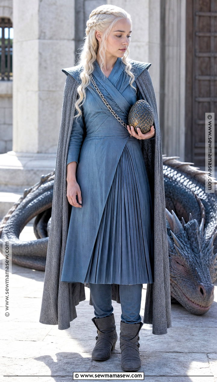Daenerys Blue Cosplay Dress - 30 cosplay dress ideas
