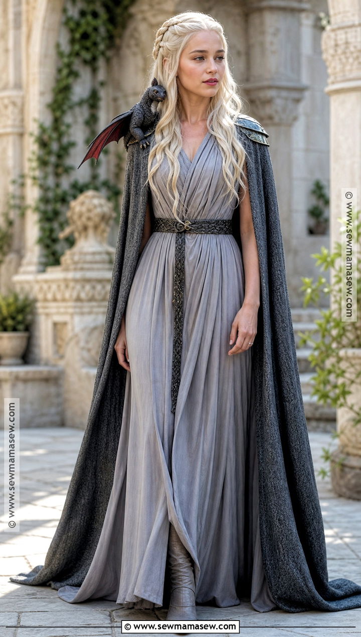 Daenerys Dragon Queen Costume - 30 halloween costumes blonde hair