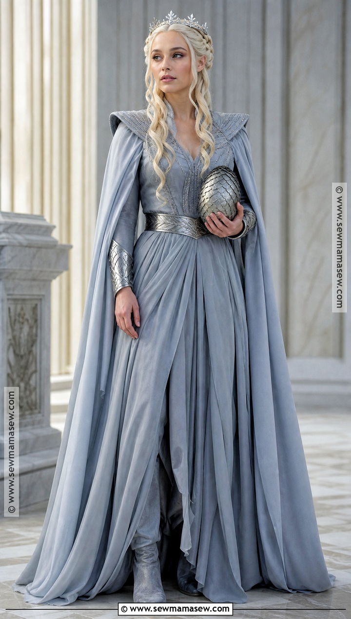 Daenerys Icy Queen Costume - 35 halloween costumes women blonde