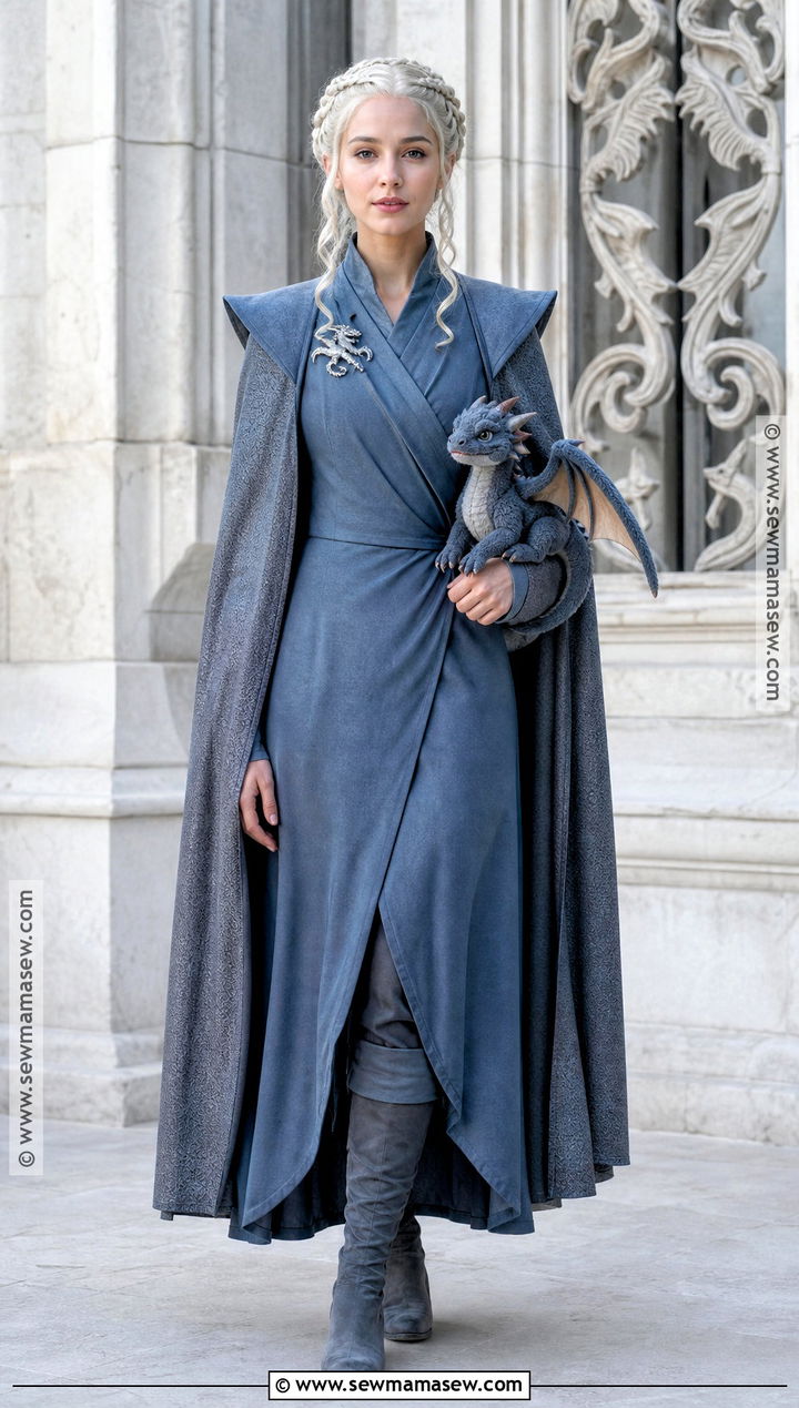 Daenerys Targaryen Blue Dress Costume - 40 blonde costume ideas