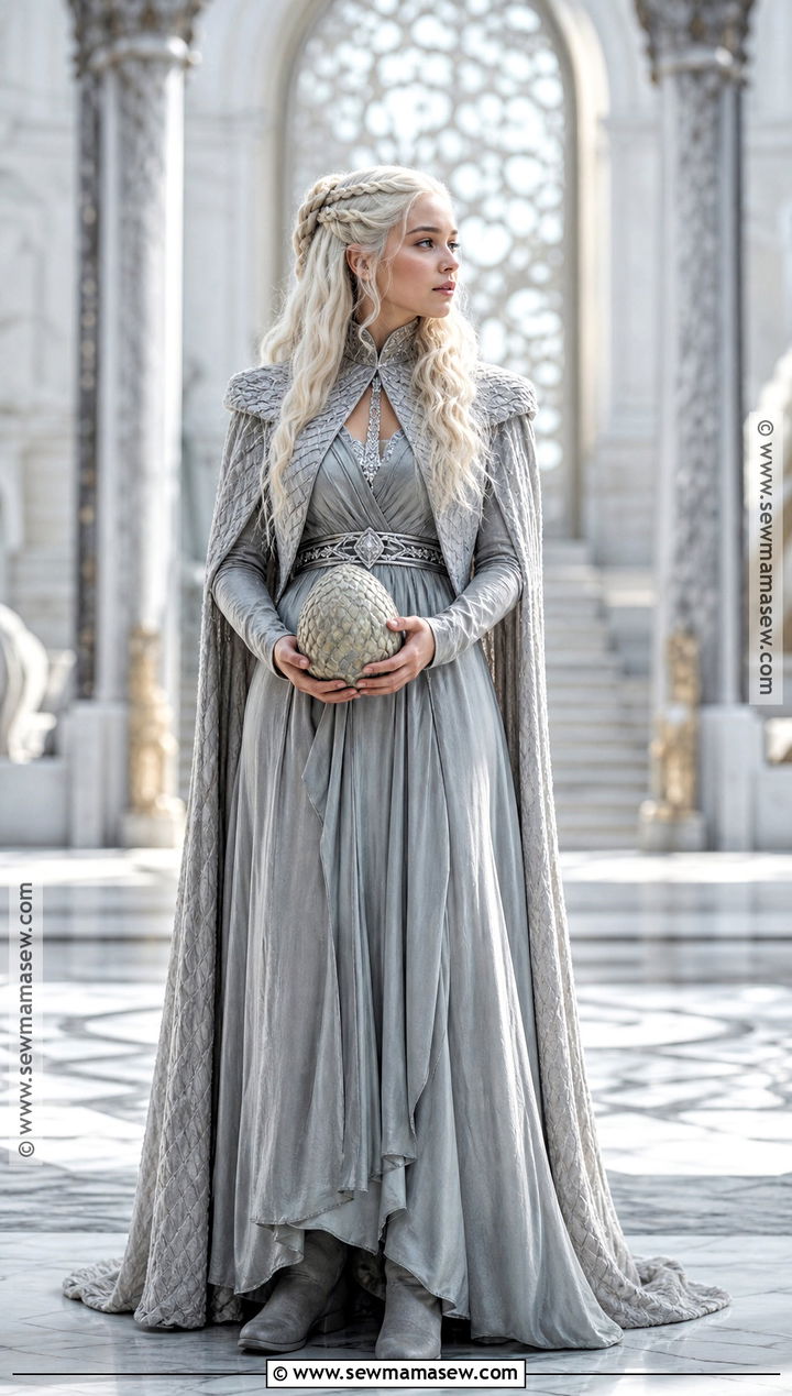 Daenerys Targaryen Dragon Queen Costume - 30 blonde hair costumes