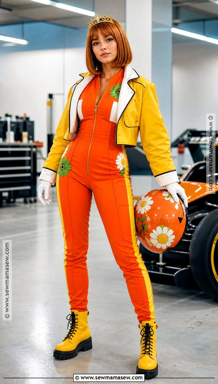 Daisy Biker Suit Costume - 30 daisy mario costume ideas