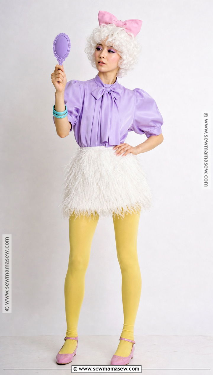 Daisy Duck Feather Skirt Costume - 35 daisy duck costume ideas