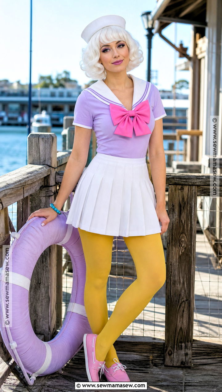 Daisy Duck Sailor Costume - 35 daisy duck costume ideas