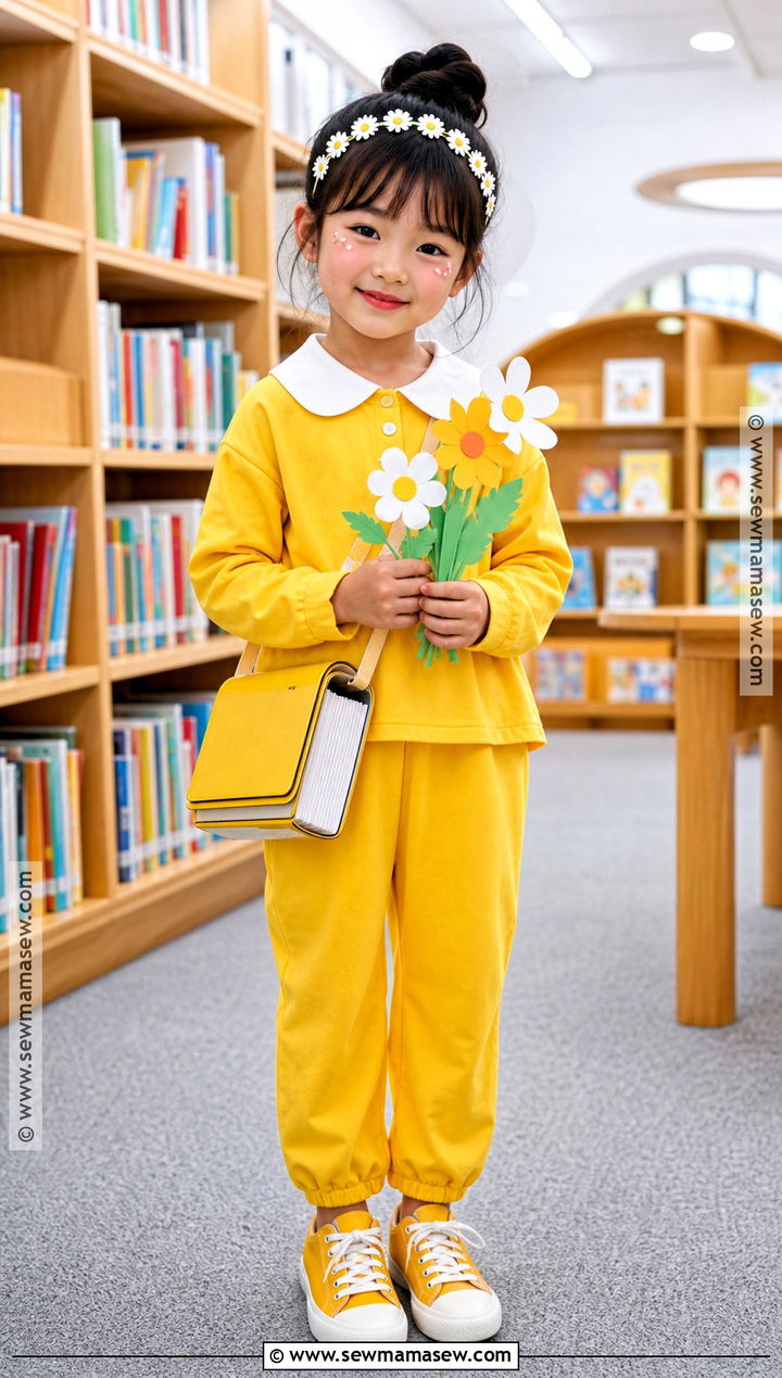 Daisy Head Mayzie Costume - 30 dr seuss week dress up ideas