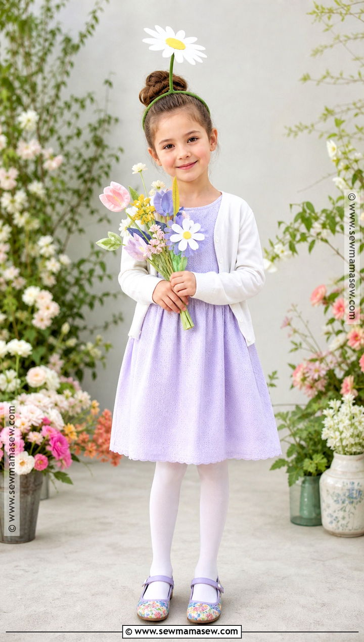 Daisy Head Mayzie Costume With Flower Headpiece - 30 dr seuss characters dress up ideas