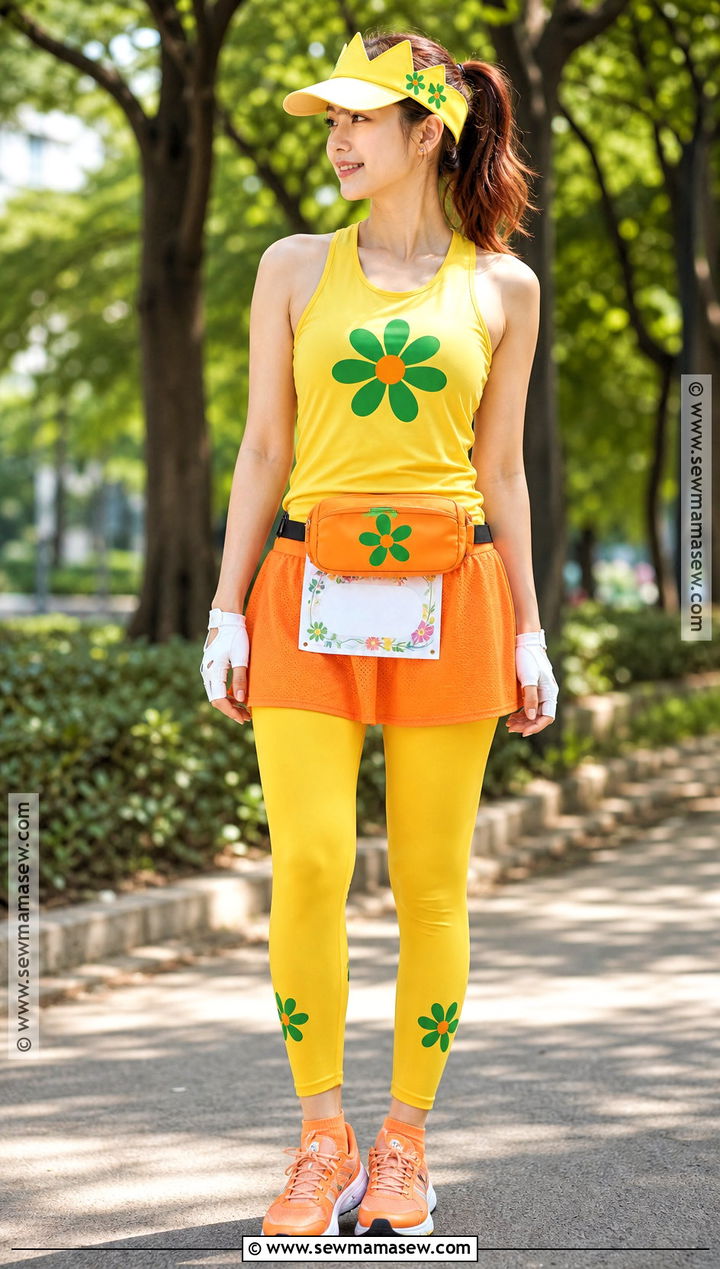 Daisy Running Costume - 30 daisy mario costume ideas