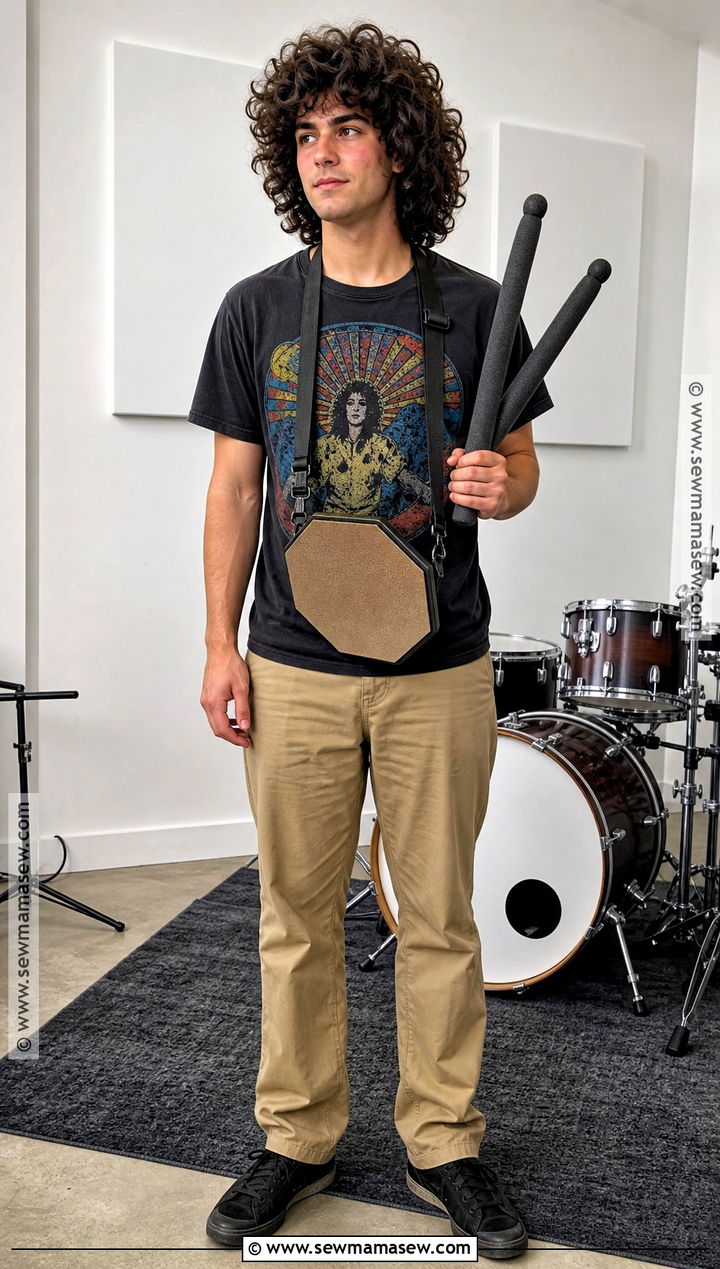 Dale Drummer Costume - 35 Step Brothers Costume Ideas