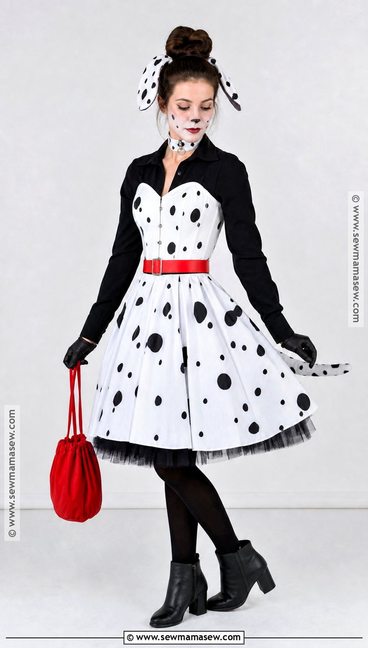 Dalmatian Corset And Skirt Costume - 30 dalmatian costume women's ideas
