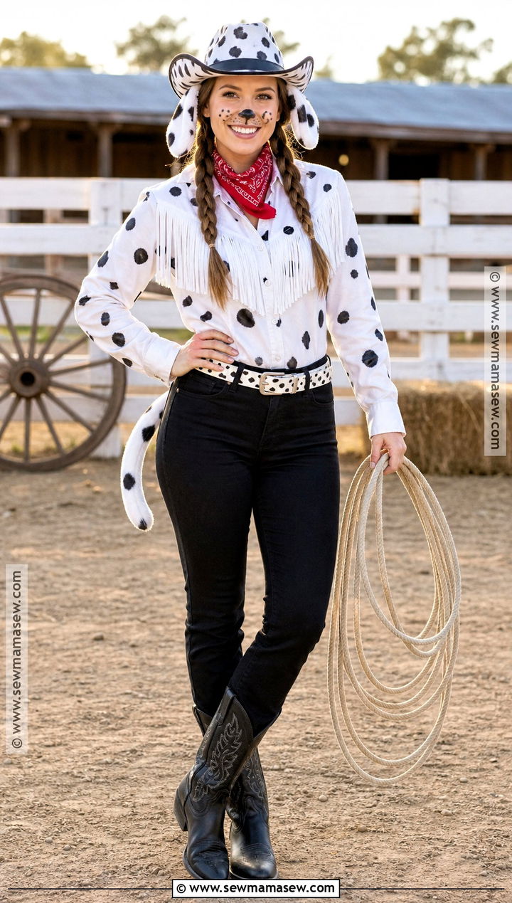 Dalmatian Cowgirl Costume - 30 dalmatian costume women's ideas
