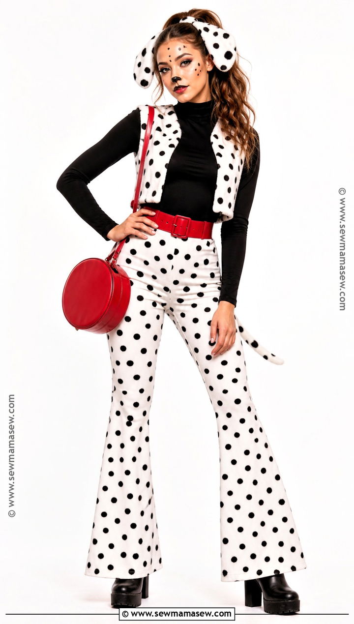 Dalmatian Flared Pants Costume - 30 dalmatian costume women's ideas