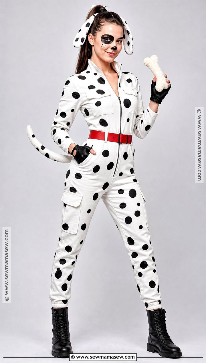 Dalmatian Jumpsuit Costume - 30 dalmatian costume women's ideas