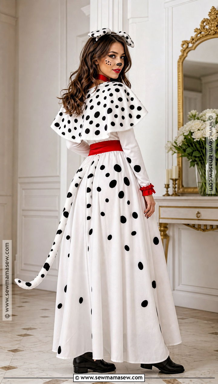 Dalmatian Maxi Dress Costume - 30 dalmatian costume women's ideas