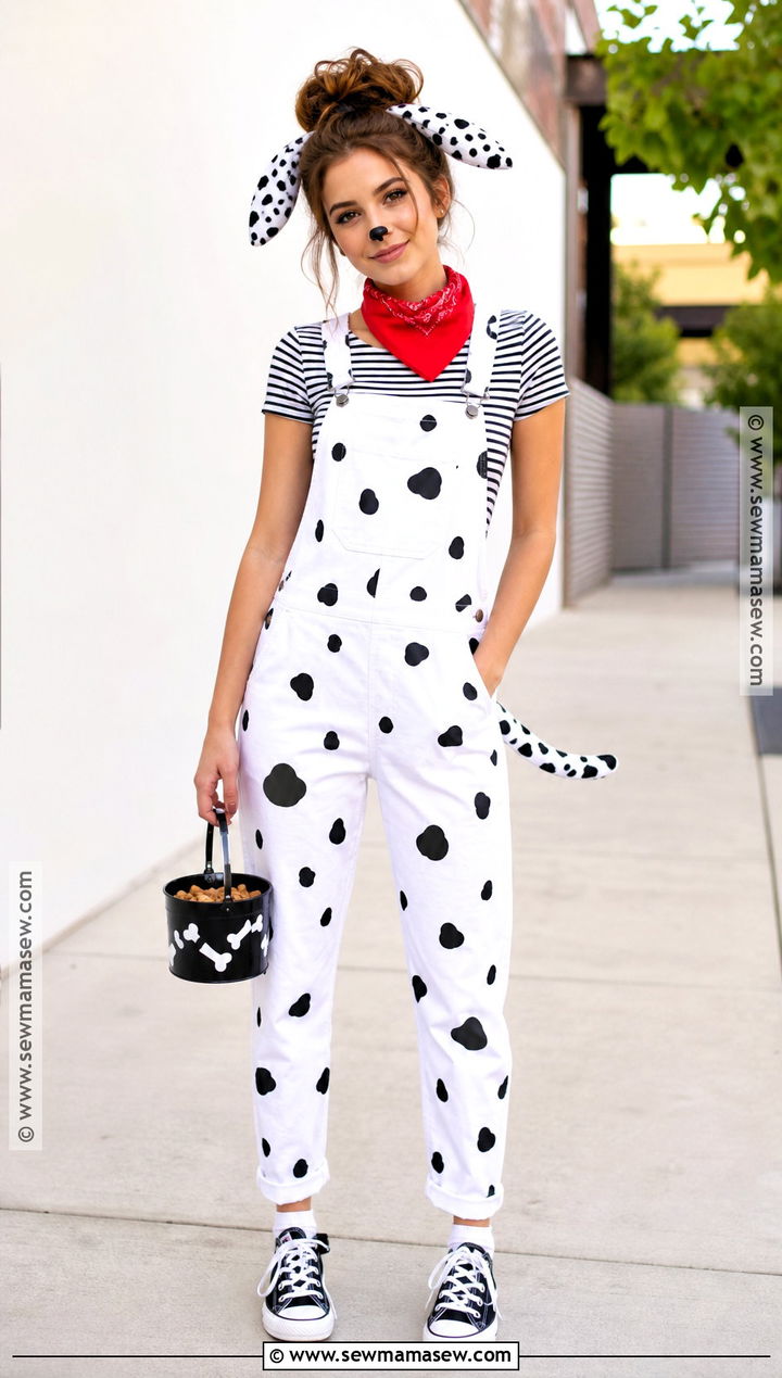 Dalmatian Overalls Costume - 30 dalmatian costume women's ideas